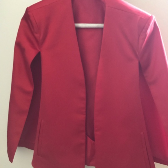 COPY - Red Cape Blazer - Picture 4 of 6